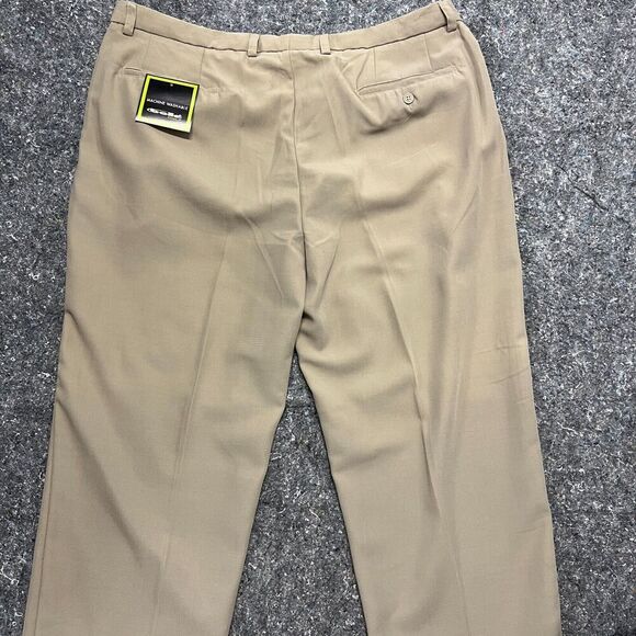 Bolle Golf Pants Men 40 40x30 Beige Tan Button Pocket Zipper - Picture 9 of 9
